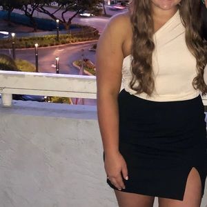 Off white off the shoulder top